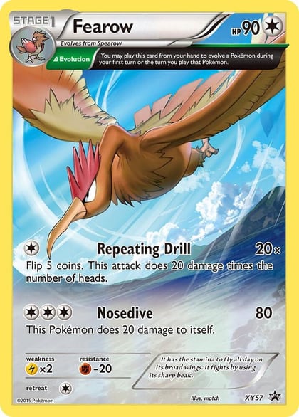 Fearow, XY Promos XY57