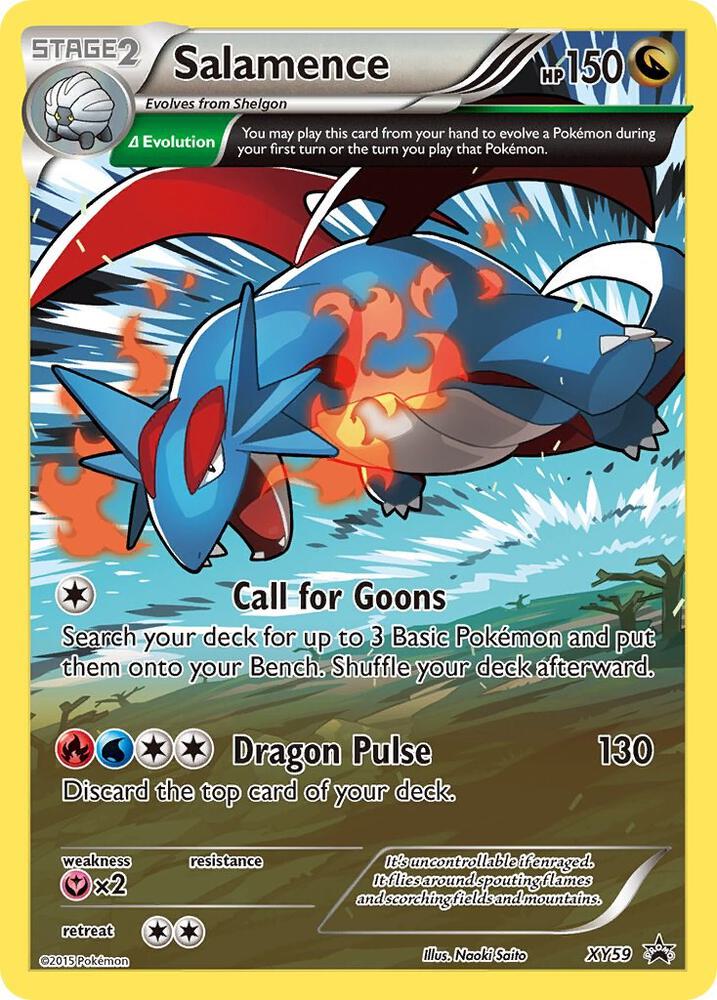 Salamence - XY59, XY Promos XY59