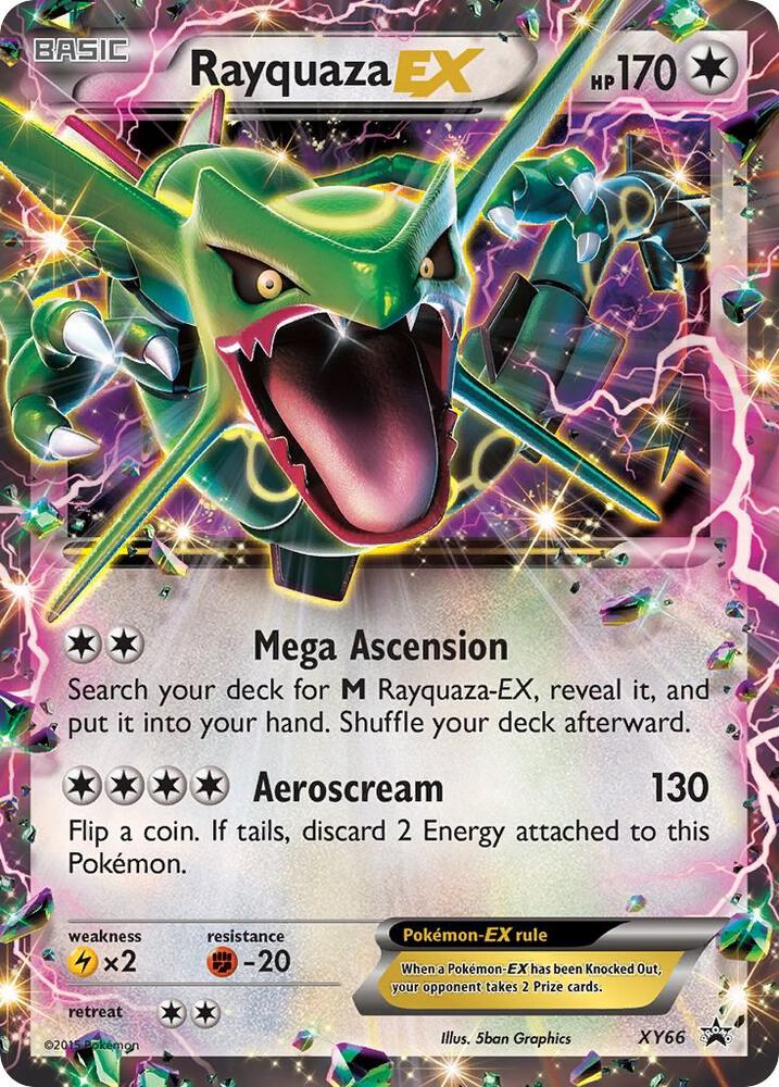Rayquaza EX - XY66, XY Promos XY66
