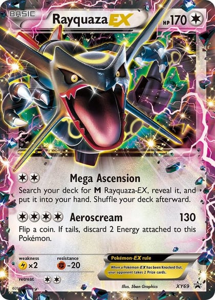 Rayquaza EX (Shiny), XY Promos XY69