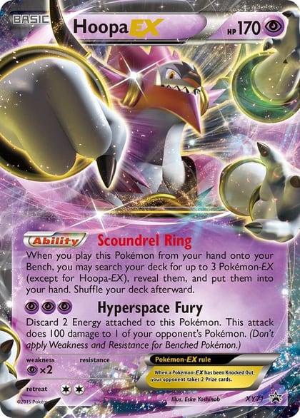 Hoopa EX, XY Promos XY71