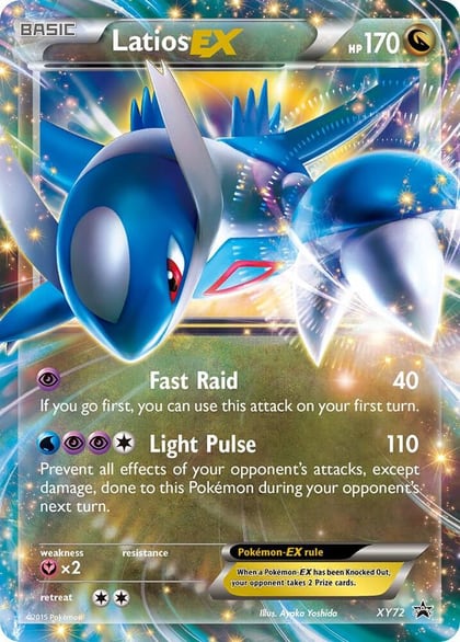 Latios EX, XY Promos XY72