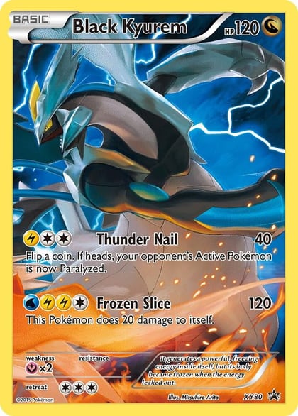 Black Kyurem - XY80, XY Promos XY80