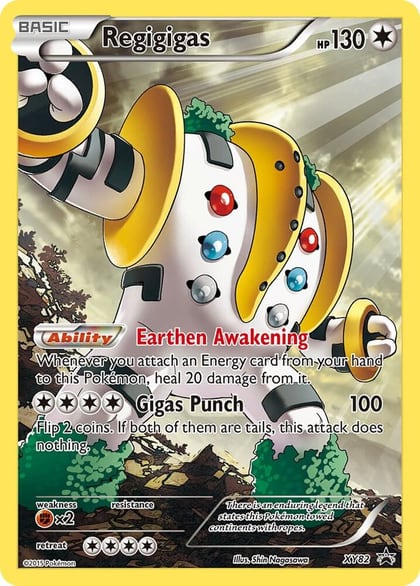 Regigigas (Full Art Promo), XY Promos XY82