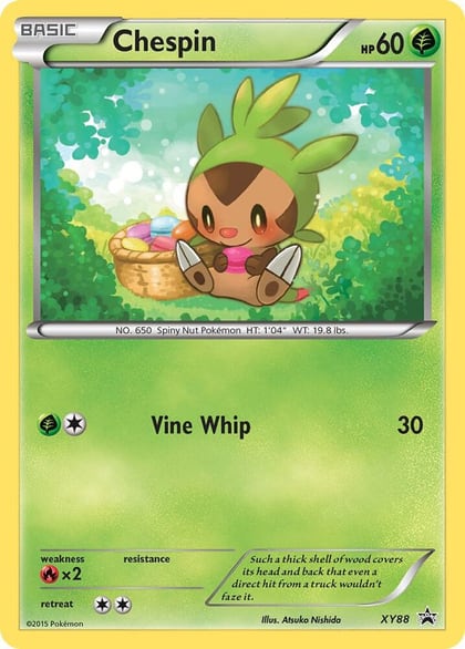 Chespin (Collector Chest), XY Promos XY88