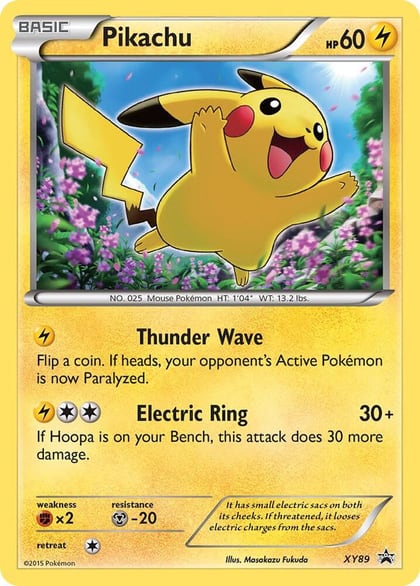 Pikachu (Collector Chest), XY Promos XY89
