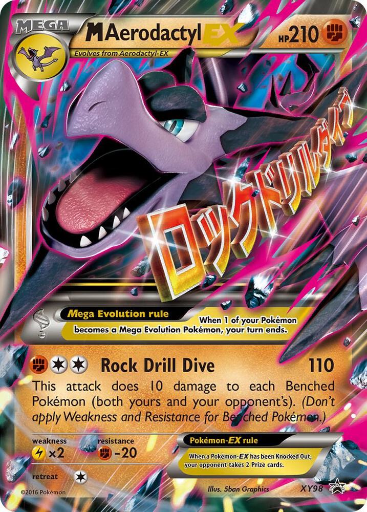 M Aerodactyl EX, XY Promos XY98