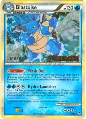 Blastoise - 13/95 (Prerelease) [Staff], HGSS Promos 13/95