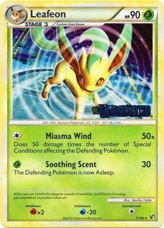 Leafeon - 17/90 (Prerelease), HGSS Promos 17/90