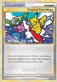 Tropical Tidal Wave - HGSS18 (Worlds 10) [Staff], HGSS Promos HGSS18
