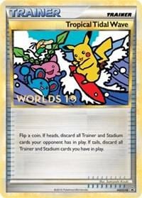 Tropical Tidal Wave - HGSS18 (Worlds 10) [Participation], HGSS Promos HGSS18