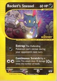 Rocket's Sneasel - 5 [Winner], Best of Promos 005/009