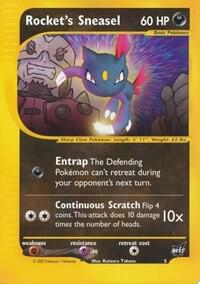 Rocket's Sneasel - 5, Best of Promos 005/009