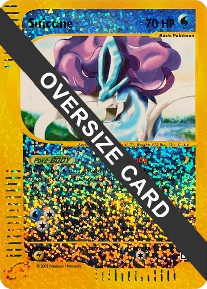 Suicune - 7/12, Jumbo Cards 007/012