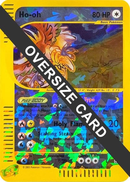 Ho-oh - 11/12 (Box Topper), Jumbo Cards 011/012