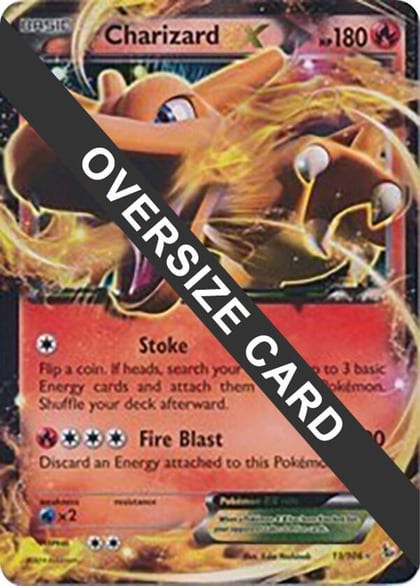 Charizard EX - 11/106, Jumbo Cards 011/106