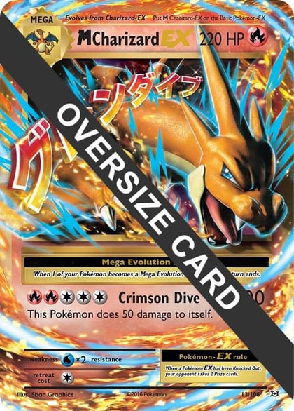M Charizard EX - 13/106 (Form Y), Jumbo Cards 013/106