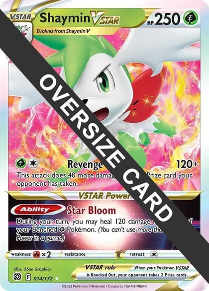 Shaymin VSTAR - 014/172, Jumbo Cards 014/172