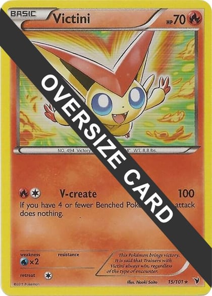 Victini - 15/101, Jumbo Cards 015/101