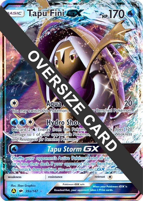 Tapu Fini GX - 39a/147, Jumbo Cards 039a/147