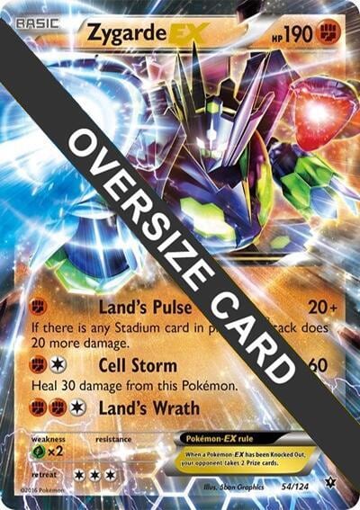 Zygarde EX - 54/124, Jumbo Cards 054/124