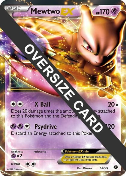 Mewtwo EX - 54/99, Jumbo Cards 054/099