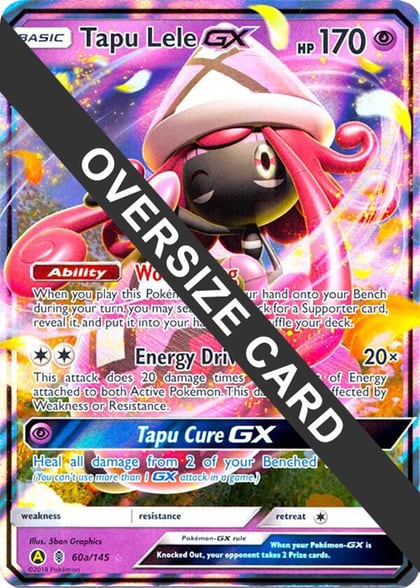 Tapu Lele GX - 60a/145, Jumbo Cards 060a/145