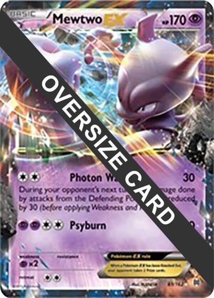 Mewtwo EX - 61/162, Jumbo Cards 061/162