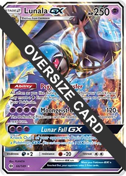 Lunala GX - 66/149, Jumbo Cards 066/149