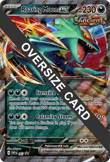 Roaring Moon ex - 067, Jumbo Cards 067