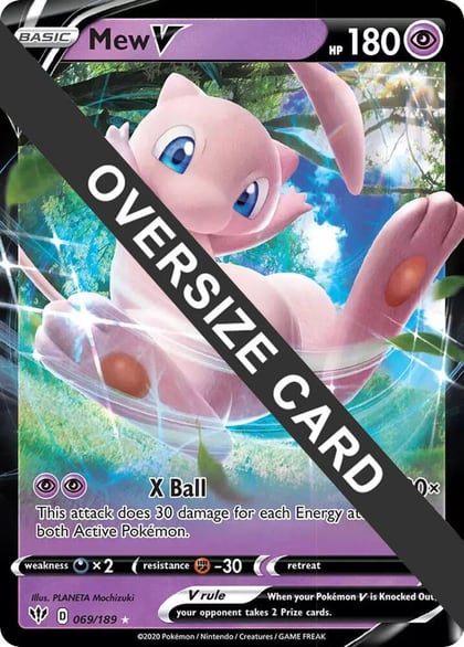 Mew V - 069/189, Jumbo Cards 069/189