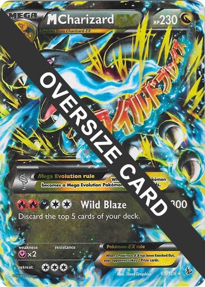 M Charizard EX - 69/106 (Form X), Jumbo Cards 069/106