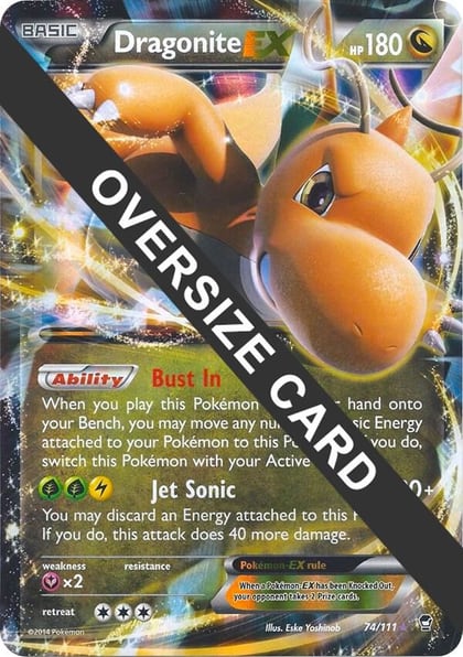 Dragonite EX - 74/111, Jumbo Cards 074/111