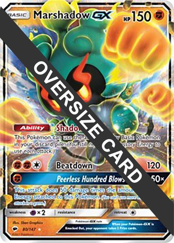 Marshadow GX - 80/147, Jumbo Cards 080/147