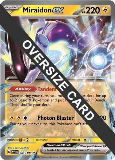 Miraidon ex, Jumbo Cards 081/198