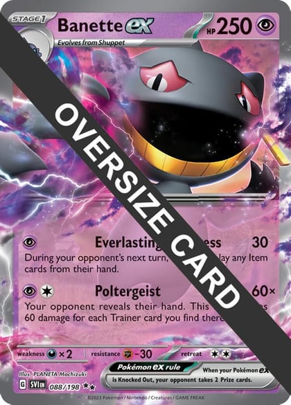 Banette ex - 088/198, Jumbo Cards 088/198