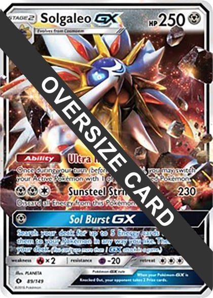 Solgaleo GX - 89/149, Jumbo Cards 089/149