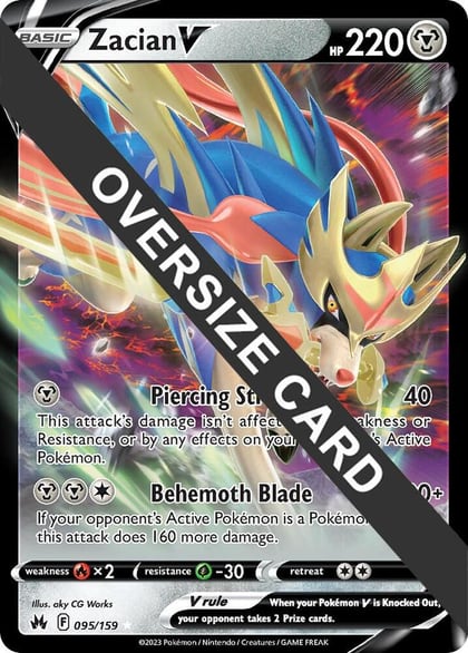 Zacian V - 095/159, Jumbo Cards 095/159