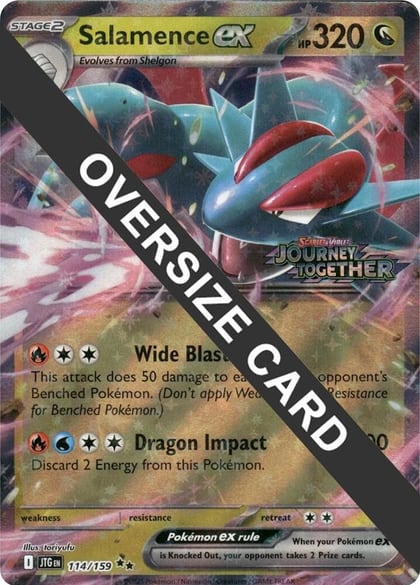 Salamence ex - 114/159, Jumbo Cards 114/159
