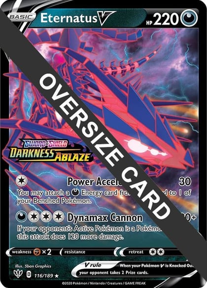 Eternatus V - 116/189, Jumbo Cards 116/189