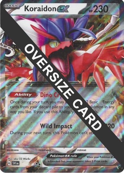 Koraidon ex, Jumbo Cards 125/198