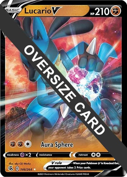 Lucario V - 146/264, Jumbo Cards 146/264