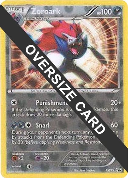 Zoroark BW - BW19, Jumbo Cards BW19