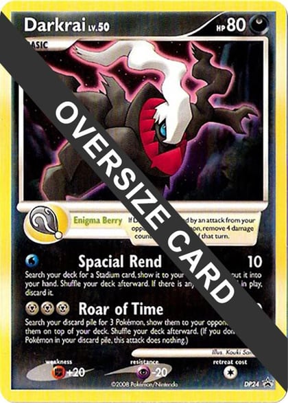 Darkrai - DP24 (DP Black Star Promos), Jumbo Cards DP24