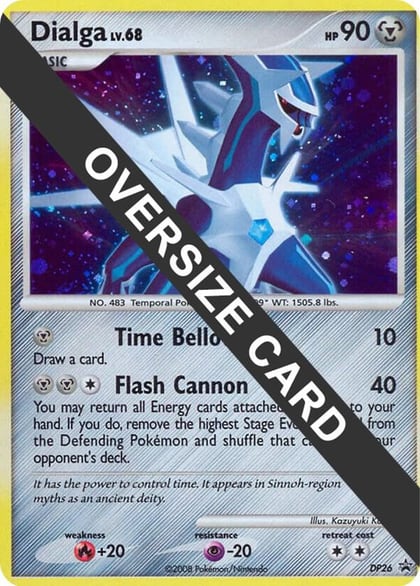 Dialga - DP26 (DP Black Star Promo), Jumbo Cards DP26