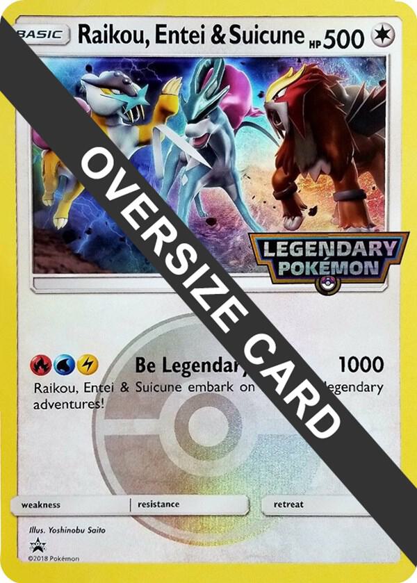 Raikou, Entei & Suicune, Jumbo Cards #164235