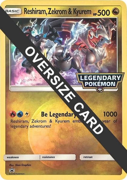 Reshiram, Zekrom & Kyurem, Jumbo Cards #179036