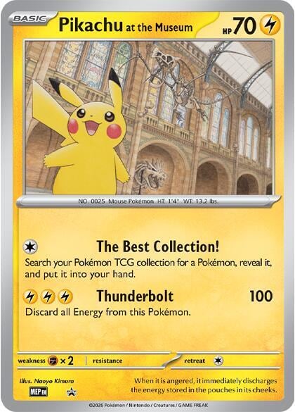 Pikachu at the Museum, Jumbo Cards #678659