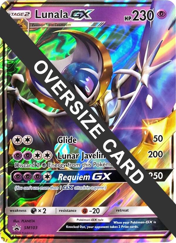 Lunala GX - SM103, Jumbo Cards SM103