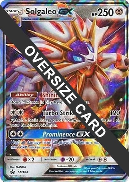 Solgaleo GX - SM104, Jumbo Cards SM104